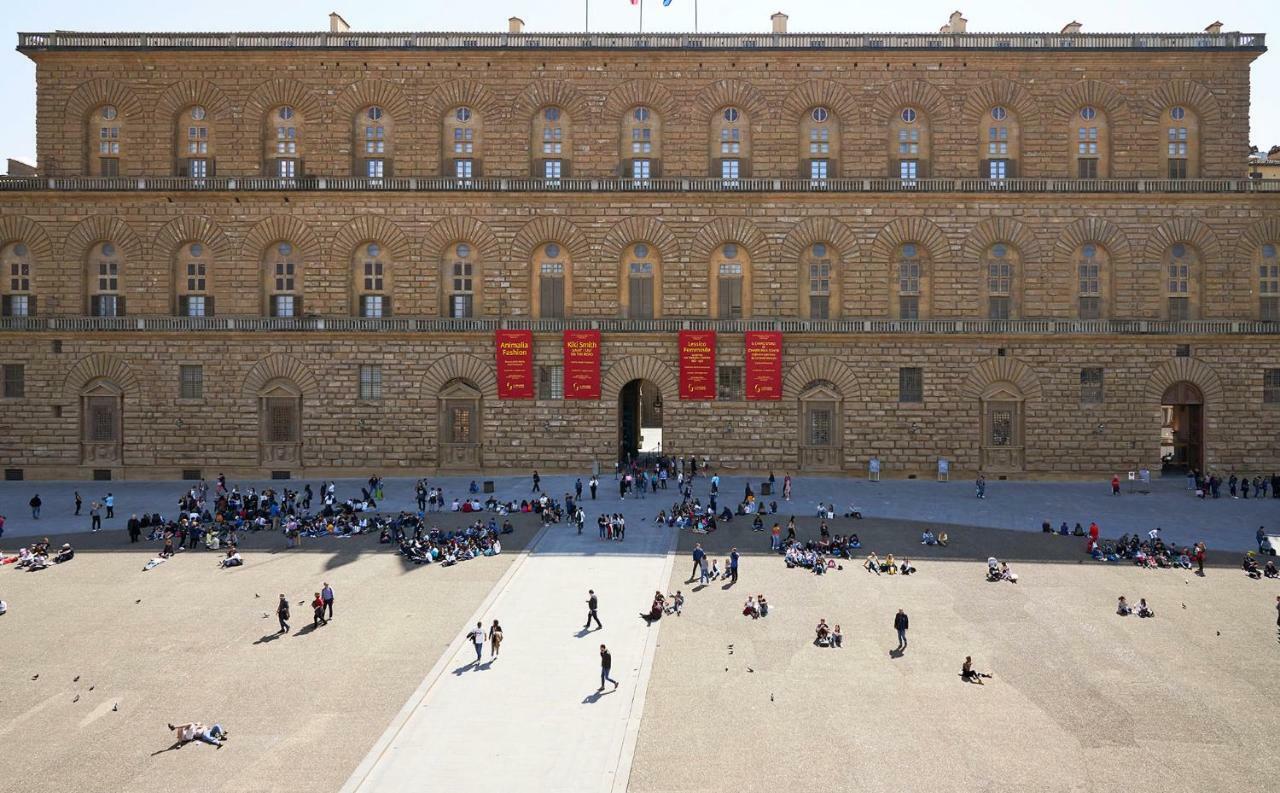 Panoramic View 2 Pitti Palace Close 2Ponte Vecchio Floransa Dış mekan fotoğraf